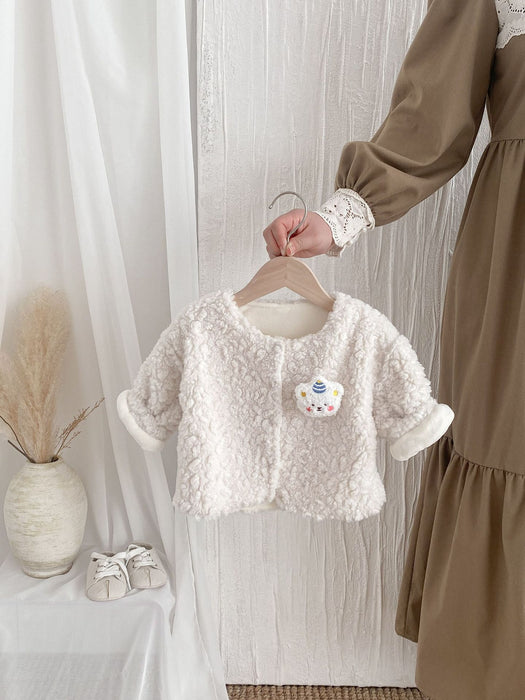 Wholesale Plush Thick Warm Baby Coat JDC-BC-WeiNiS029