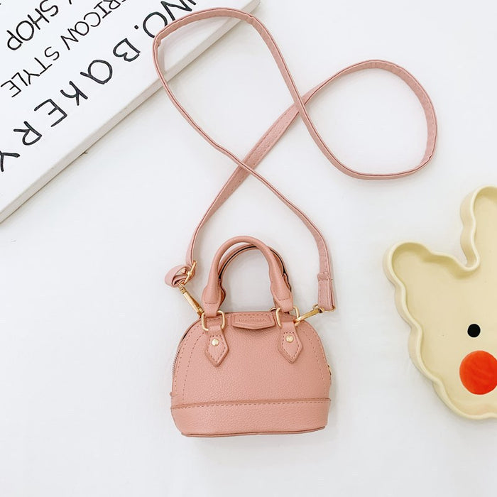 Wholesale Children's Shell Bag Large Capacity Baby Girl's Shoulder Crossbody Coin Purse