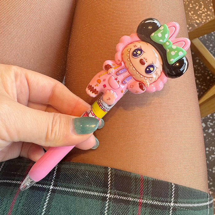 Wholesale Funny little rabbit presses neutral pen quick drying ballpoint pen