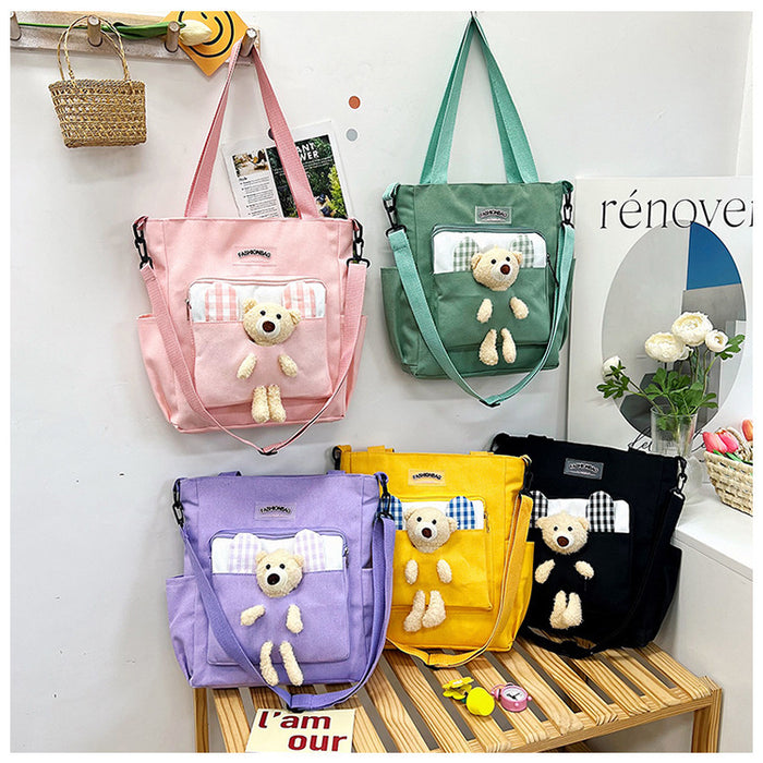 Wholesale Fashionable Simple Canvas Shoulder Bag