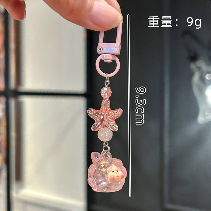 Wholesale Handmade Beaded Mobile Phone Chain Niche Jewelry Pendant  Best Friend Camera Bag Key Chain