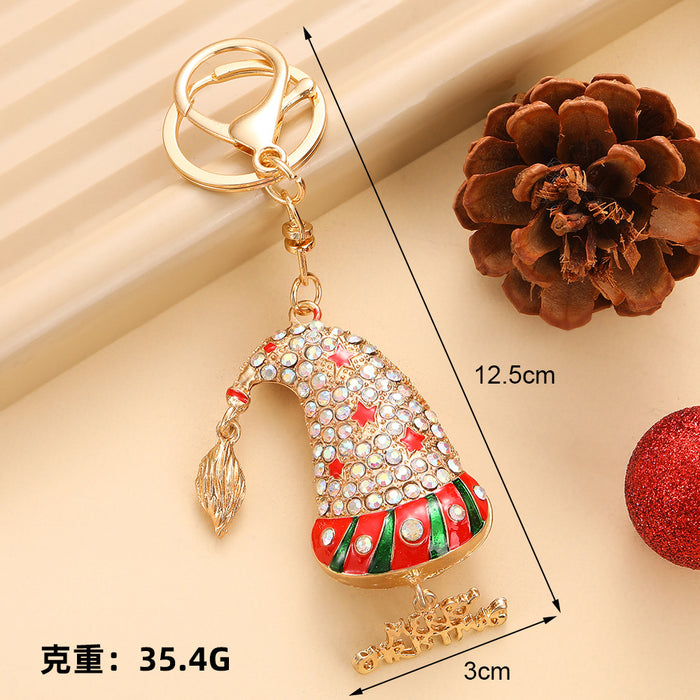Wholesale Christmas Tree Keychain Decorative Accent Keychain Boutique MOQ≥2