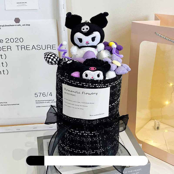 Wholesale Decorations Cute plush doll bouquet for Christmas.