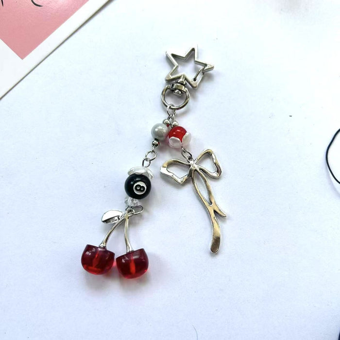 Wholesale Original cherry sweet mobile phone chain bag pendant mobile phone rope