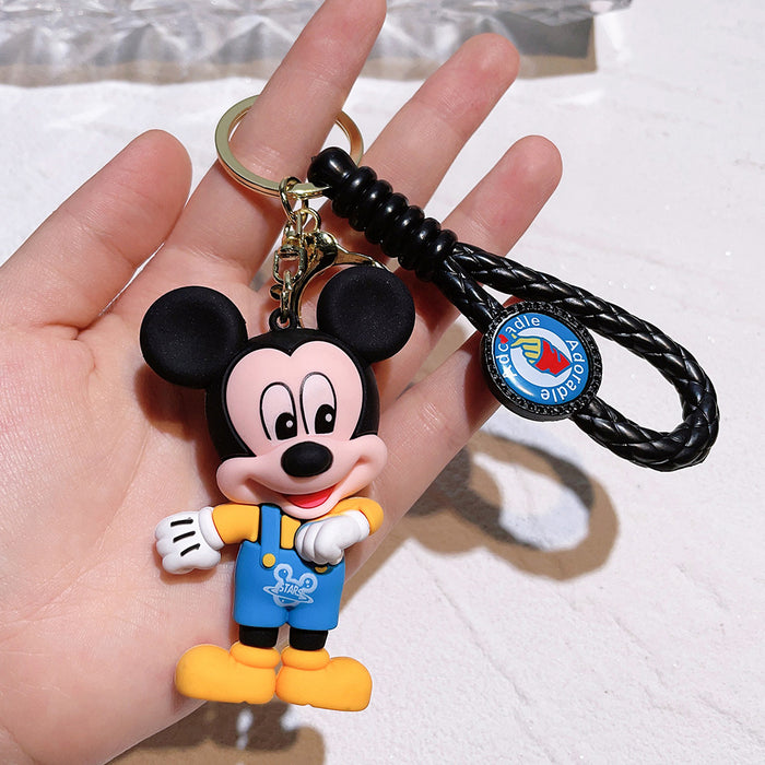 Wholesale Cartoon Silicone Doll Keychain JDC-KC-QiChao049