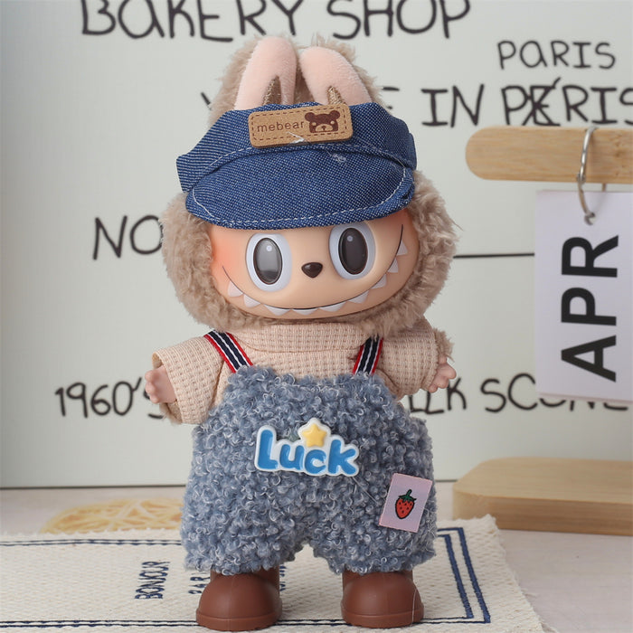 Wholesale Vinyl Doll Clothes  Dress Baby Clothes Overalls