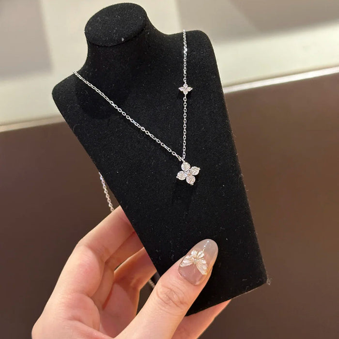 Wholesale Diamond encrusted necklace, light luxury, high-end, versatile necklace