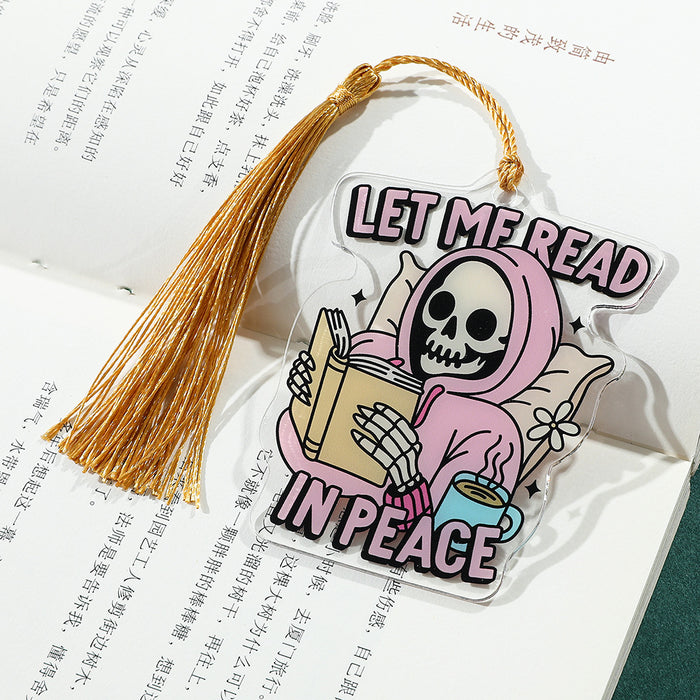 Wholesale Acrylic Bookmark Personality Bookmark