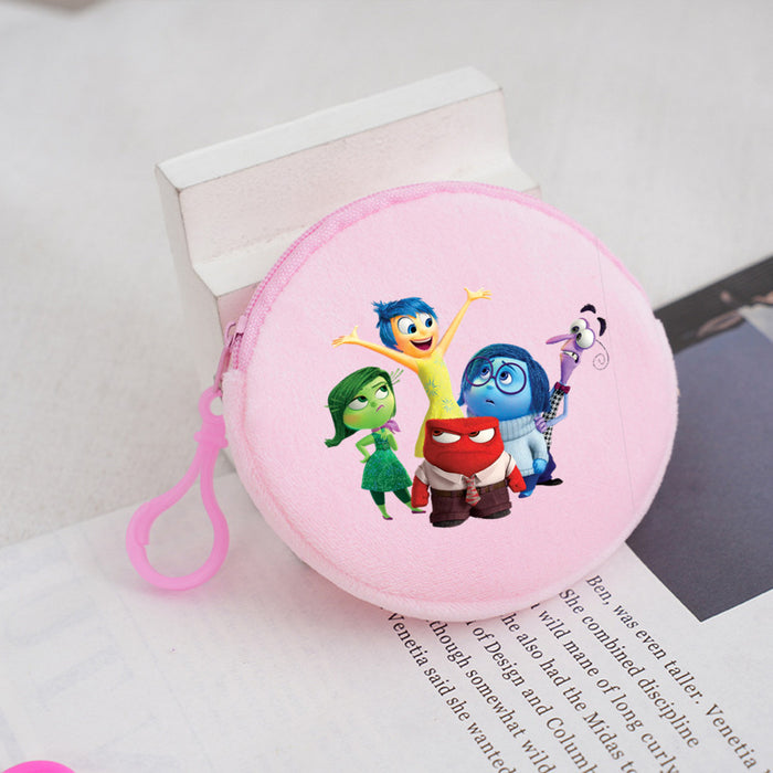 Wholesale Plush Cartoon Printed Coin Purse JDC-WT-WuDuomei002