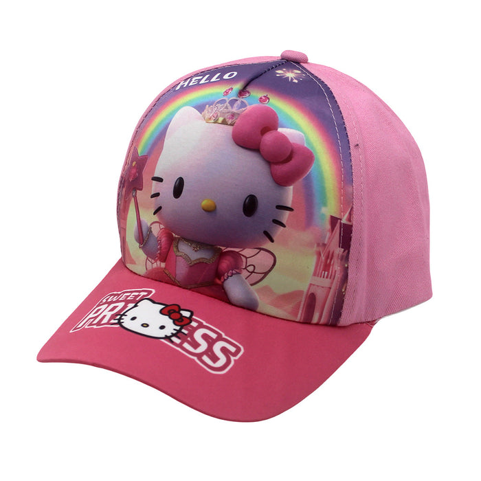 Wholesale Children' s cartoon print baseball Hat