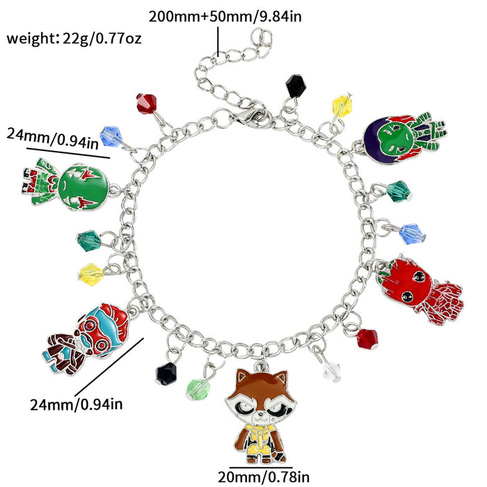 Wholesale Cartoon Anime Alloy Bracelet JDC-BT-ZhuoS003