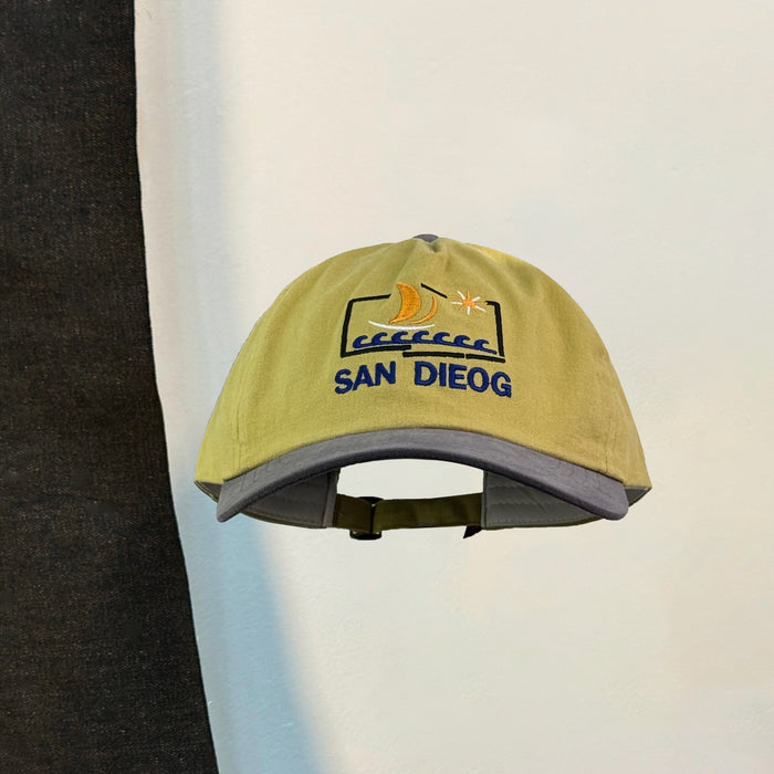 Wholesale Color blocked flat brimmed hat embroidered summer street shading baseball cap duck tongue hat