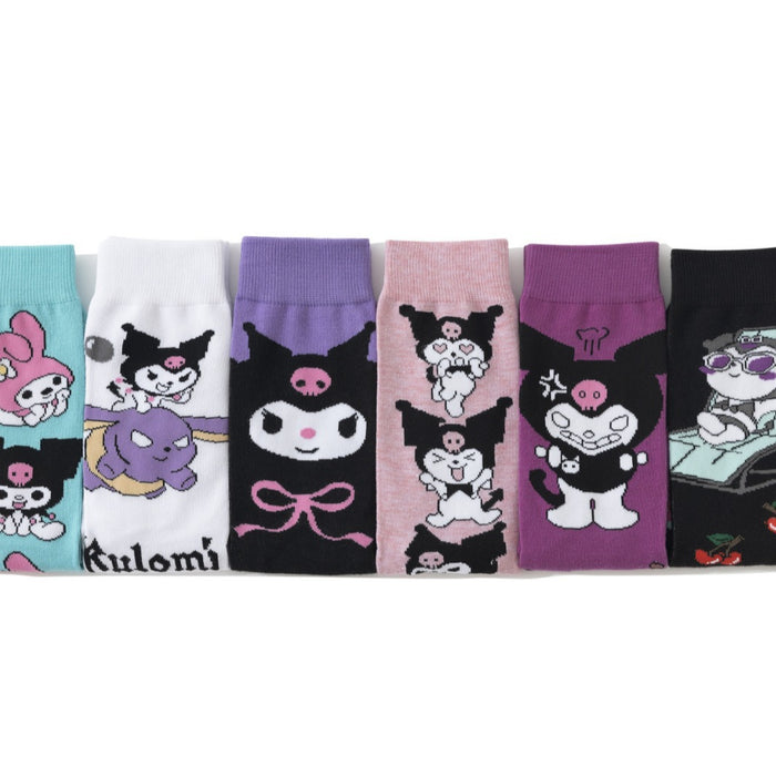 Wholesale Cute mid length trendy socks
