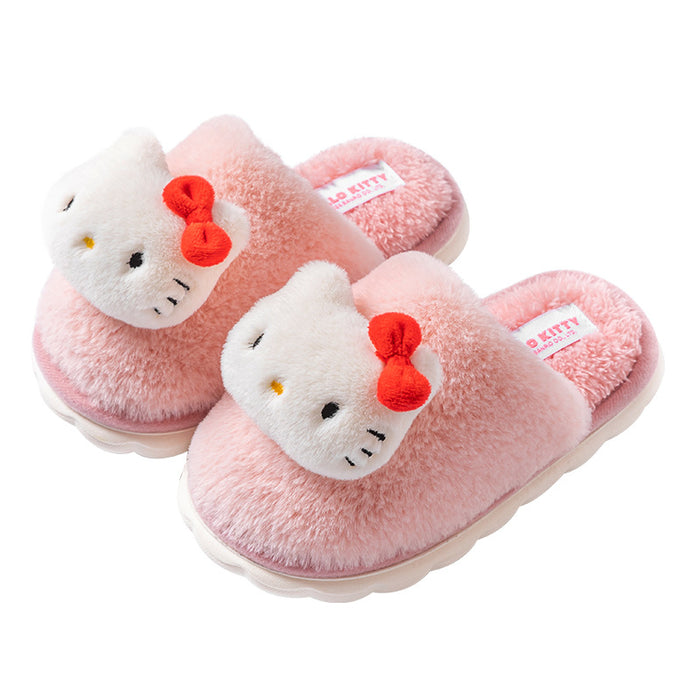 Wholesale Cotton Slippers Women' s Cute Home Indoor Baotou Cotton Slippers Warm Wool Slippers Slippers Winter