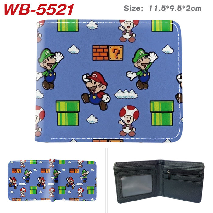 Wholesale PU Leather Anime Superhero Cartoon Bifold Wallet Stylish Everyday Gift For Students