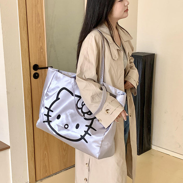 Wholesale Large Capacity Cat Tote Bag Shoulder Bag College Students' School Bag