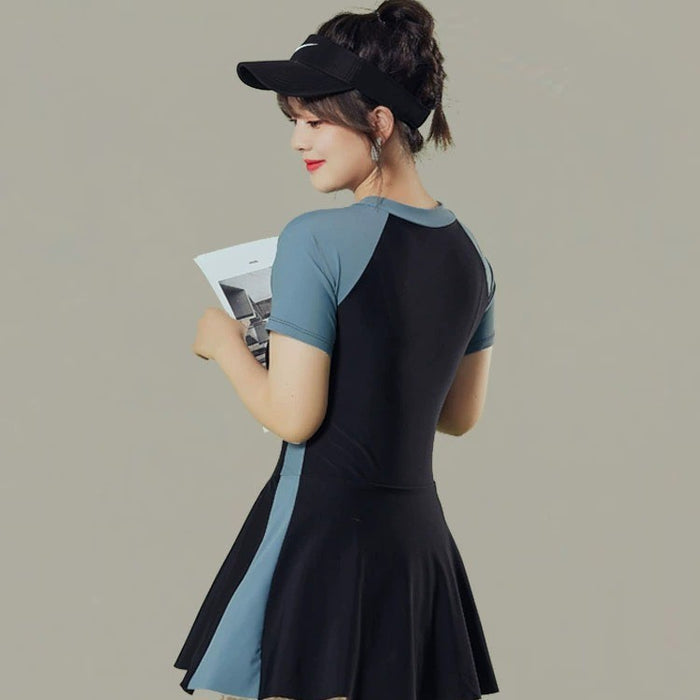 Wholesale Swimsuit Sports Conservative Seaside Swimsuit