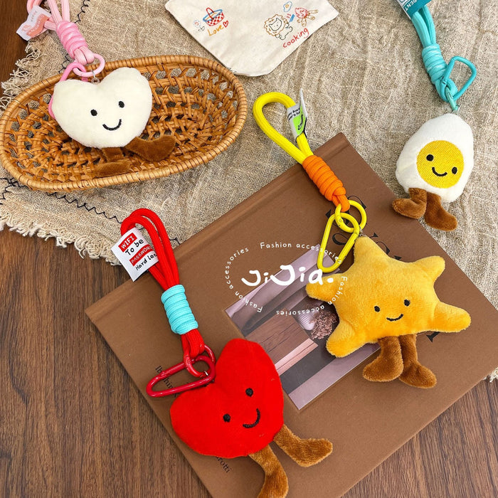 Wholesale cute doll bag pendant soft cute love key chain girl pendant