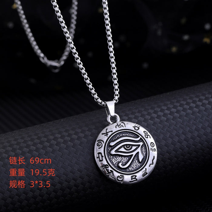 Wholesale All-match Pendant Stainless Steel Necklace JDC-NE-Zheq009