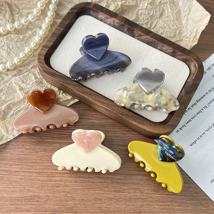 Wholesale  Elegant Acetic Acid Grab Clip Hair Clips