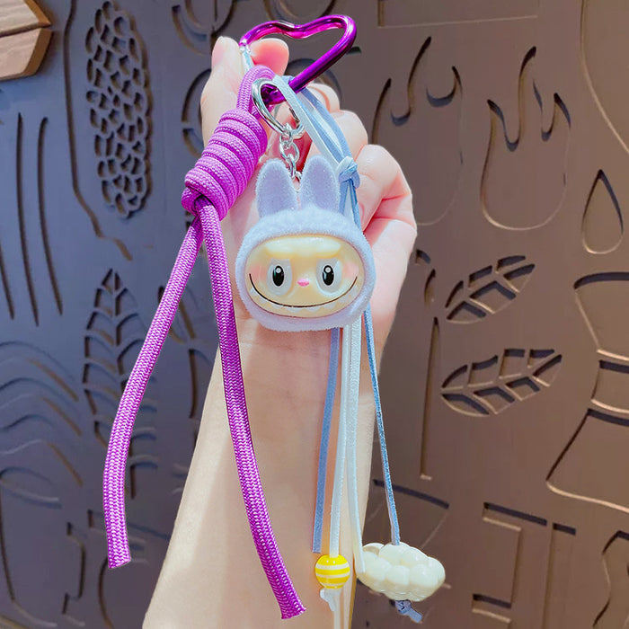 Wholesale Cartoon Vegetation Plush Keychain Pendant Car Keychain Pendant Cute Bag Small Gift