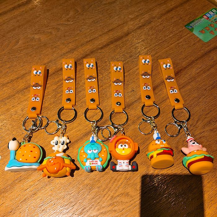 Wholesale Cute Doll Pendant Car Keychain Couple Bag Keychain