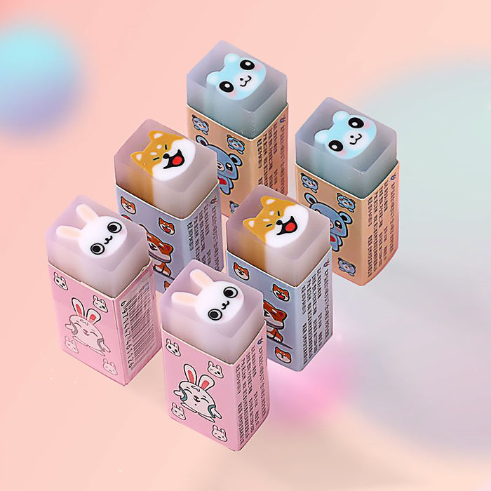 Wholesale Slice eraser creative cartoon fragrance art painting eraser