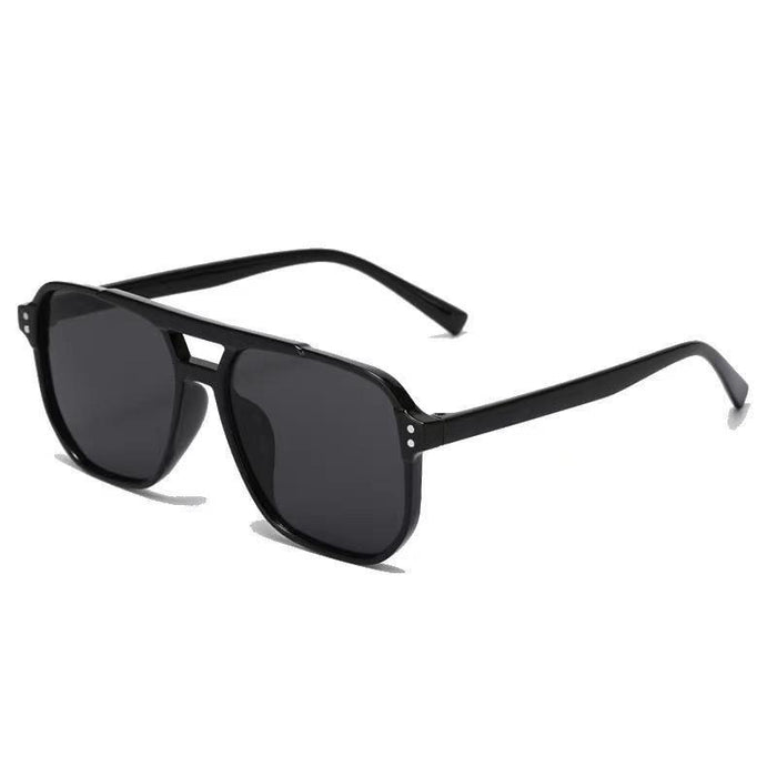 Wholesale  sunglasses pilot double beam sunglasses all-matching glasses