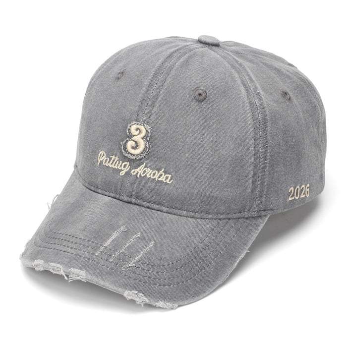 Wholesale Trendy Embroidered Baseball Cap with Sun Protection for Outdoor Use