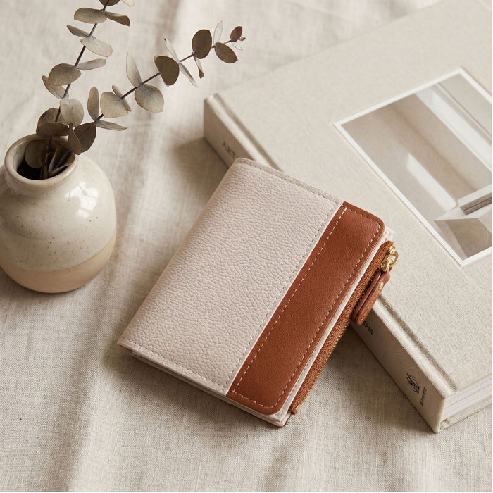 Wholesale Trendy Women' s Large PU Wallet Card Holder with Zipper Coin Purse Boutique MOQ;2