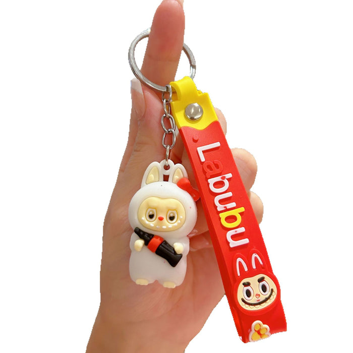 Wholesale Plush Keychain doll student backpack pendant couple