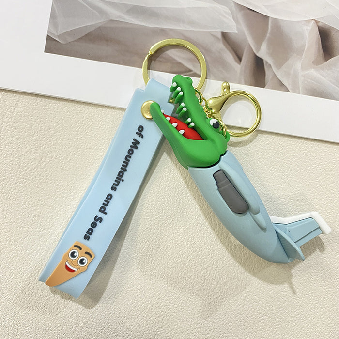 Wholesale Wooden Stick Man Bigfoot Tree Shark Doll Pendant