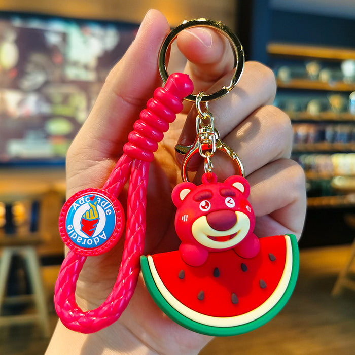 Wholesale Cartoon Doll Silicone Keychain JDC-KC-Tingm269