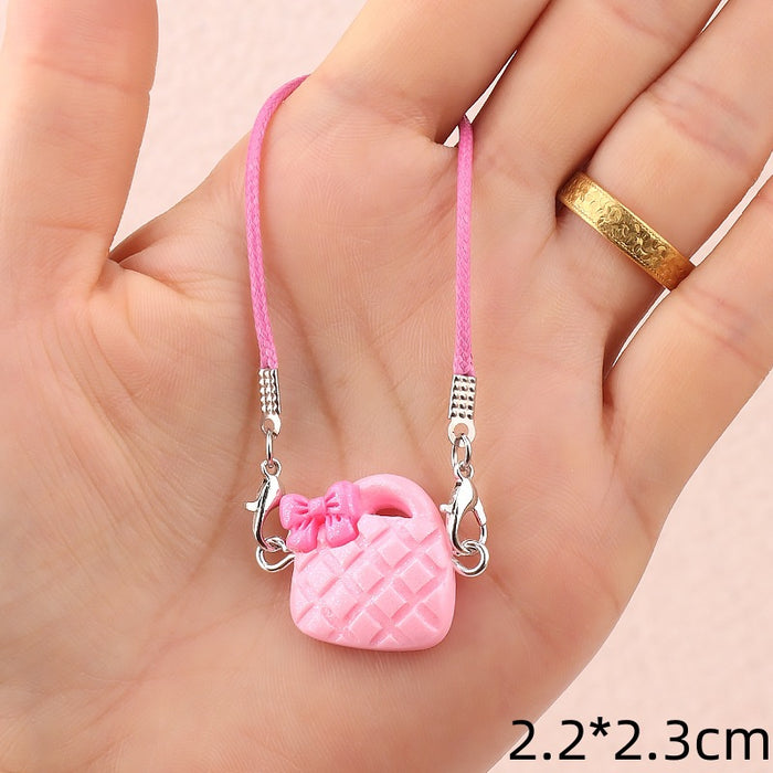 Wholesale Cute bow bag charm Keychains