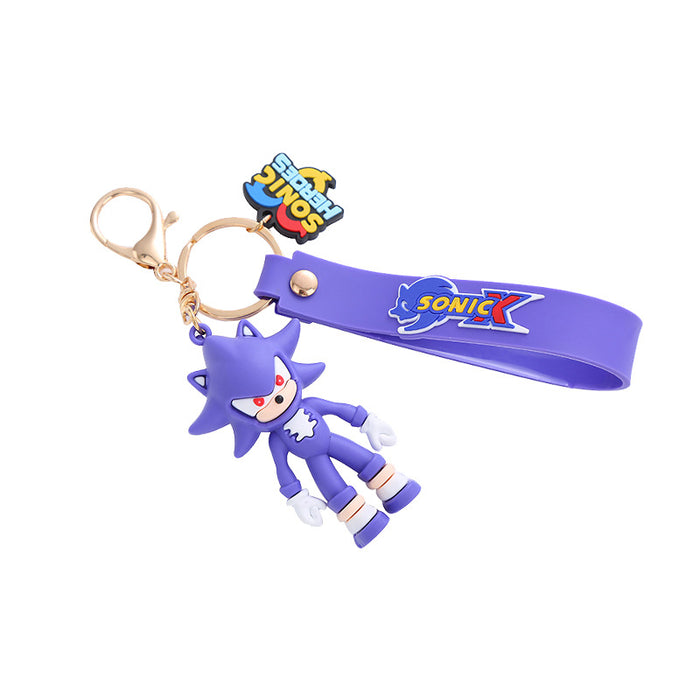 Wholesale Cute Cartoon Soft Rubber Doll Keychain JDC-KC-BoYue008