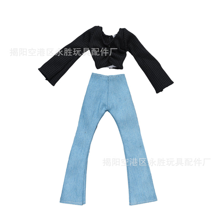 Wholesale Autumn clothes,  fresh and simple clothing mini design baby clothes girls'  toys