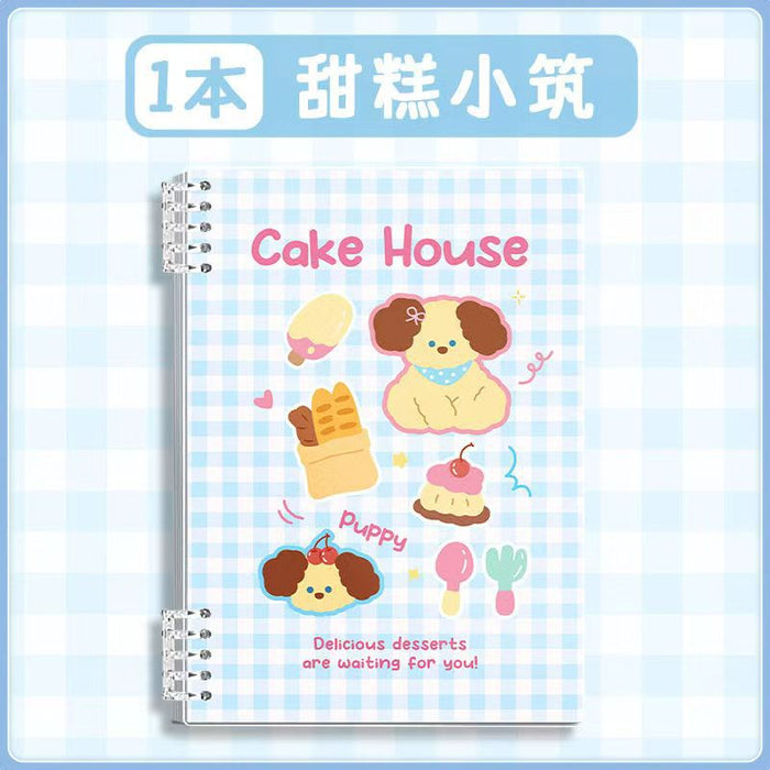 Wholesale A5 Loose Leaf Notebook Green Cover Creative Trendy Design for School Office Daily Use Resale