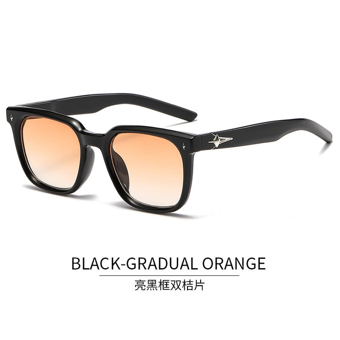 Wholesale Sunglasses, high-end fashion, boxy sunglasses, UV resistant sunshade glasses for outdoor use