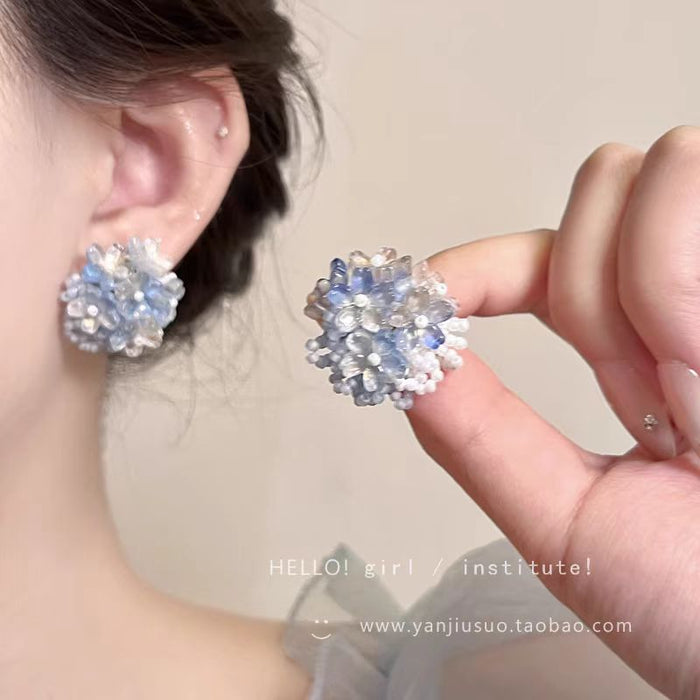 Wholesale Sun Flower Earrings - New Exaggerated Ear Accessories