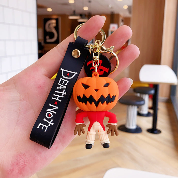Wholesale Nightmare Keychain Pumpkin Skeleton Doll Pendant Gift