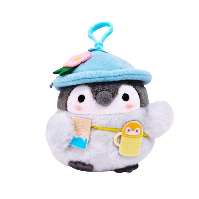 Wholesale Plush doll cute keychain penguin doll school bag accessories bag pendant