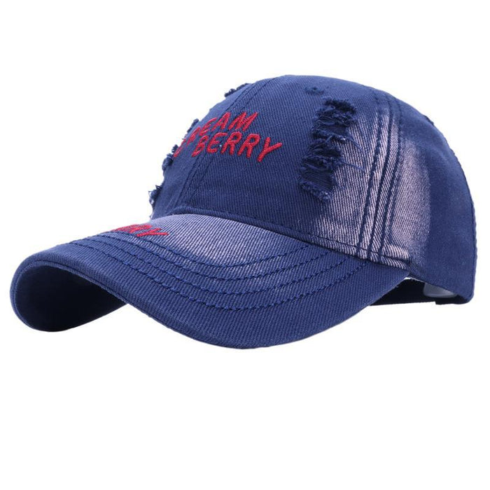 Wholesale Baseball cap with holes, tie dye sunshade cap, Volkswagen duckbill cap