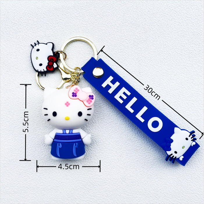 Wholesale PVC Cartoon Doll Keychain JDC-KC-ChuC052