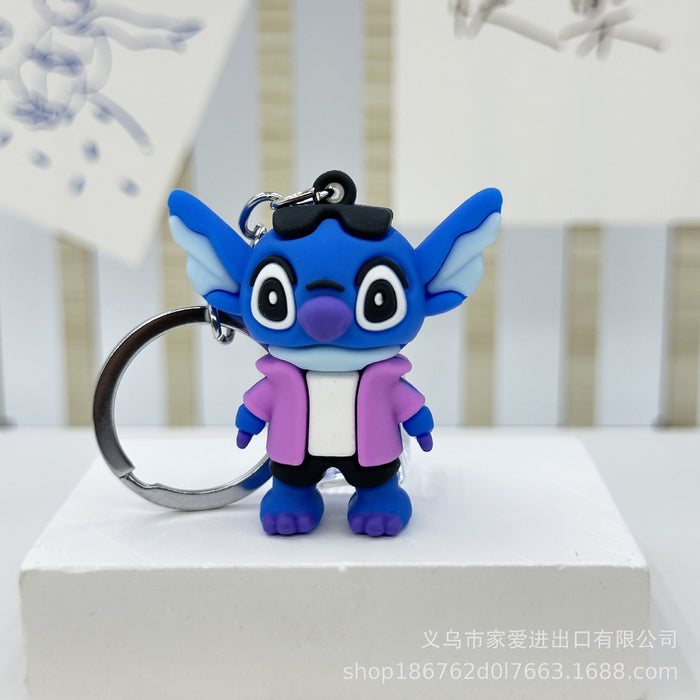 Wholesale Cartoon PVC Doll Keychain (F) JDC-KC-JiaA007