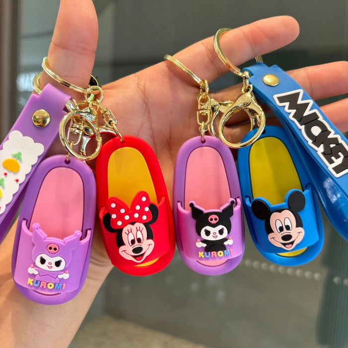 Wholesale Cartoon Silicone Anime Keychain JDC-KC-PengYu043