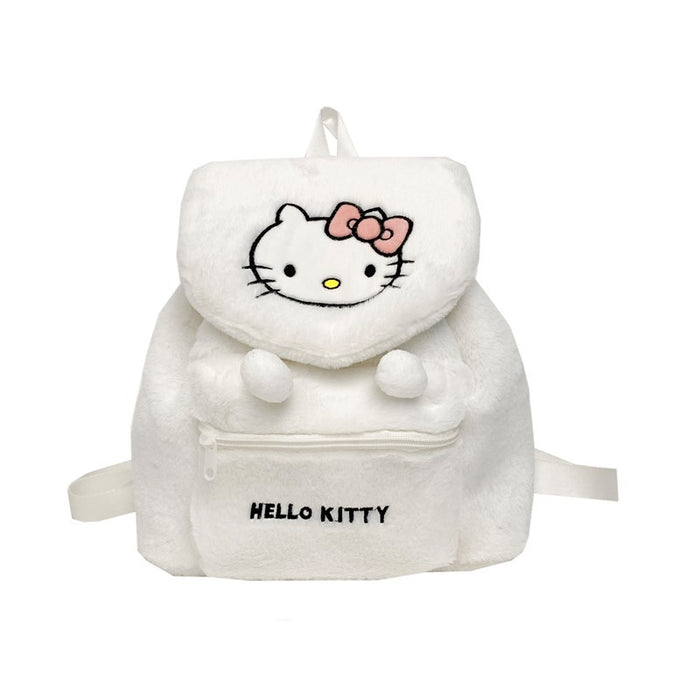 Wholesale Cute Embroidery Plush Backpack JDC-BP-RongT001