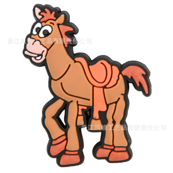 Wholesale 50pcs Cute cartoon Shoes Charms accessories