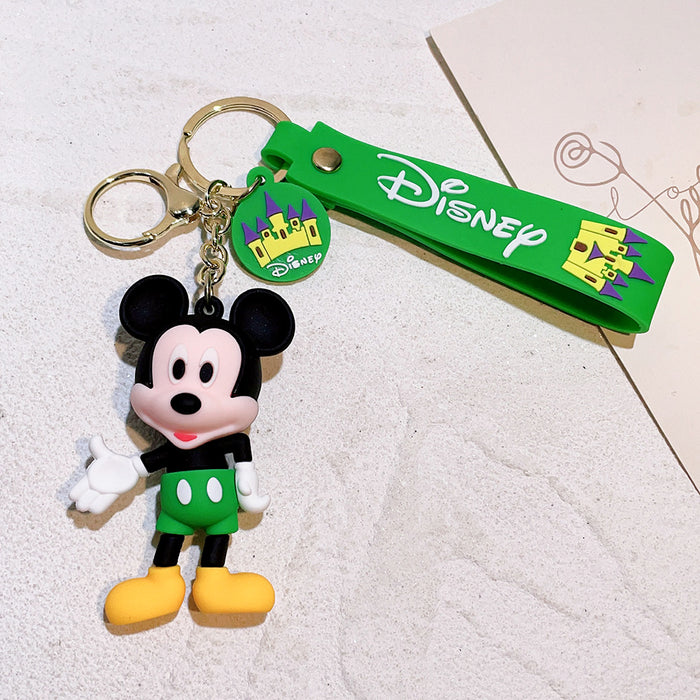 Wholesale Cute Cartoon Silicone Keychain Bag Ornaments JDC-KC-QiWei041