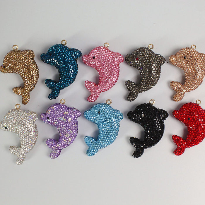 Wholesale Dolphin pendant, keychain pendant, car rearview mirror pendant, bag hanging