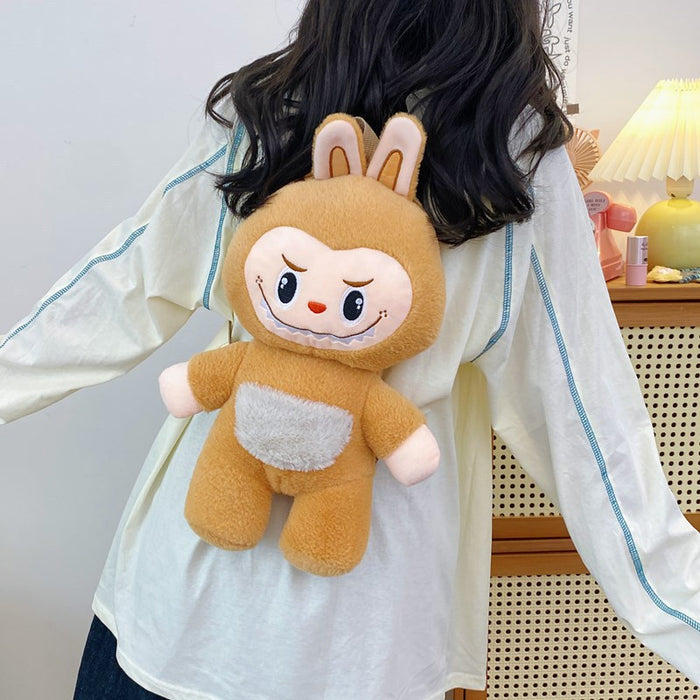 Wholesale Plush toy bag, cartoon doll backpack, student backpack